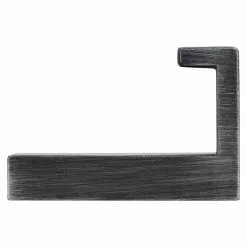 BAUHAUS Siro Garderobenhaken 2326 L X B X H: 15 X 61 X 40 Mm, Anzahl Haken: 1 Stk. -BAUHAUS 12 2152