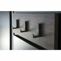 BAUHAUS Siro Garderobenhaken 2326 L X B X H: 15 X 61 X 40 Mm, Anzahl Haken: 1 Stk. -BAUHAUS 12 2154