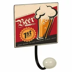 BAUHAUS Nesu Garderobenhaken Beer L X B X H: 155 X 100 X 70 Mm, Anzahl Haken: 1 Stk.