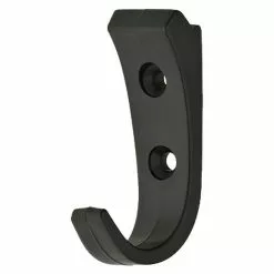 BAUHAUS Häfele Garderobenhaken Kunststoff L X H: 23 X 70 Mm, Schwarz