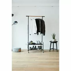 BAUHAUS Store It Kleiderwagen Loft L X B X H: 52,5 X 91,5 X 173 Cm, Rollen, Metall -BAUHAUS 12 2185