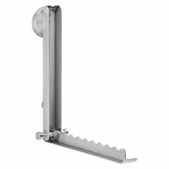 BAUHAUS Camargue Paris Klappgarderobe Länge: 27 Cm, Edelstahl, Gebürstet