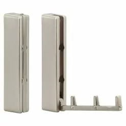 BAUHAUS Siro Kleiderlüfter Edelstahl, Klappbarer Haken -BAUHAUS 12 2199