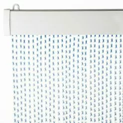 BAUHAUS Türvorhang Rom Blau, 93 X 210 Cm