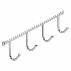 BAUHAUS Siro Garderobenleiste 2081-272ZN1 L X B X H: 272 X 53 X 32 Mm, Anzahl Haken: 4 Stk. 7 BAUHAUS Siro Garderobenleiste 2081-272ZN1 L X B X H: 272 X 53 X 32 Mm, Anzahl Haken: 4 Stk. -BAUHAUS 12 2221