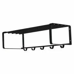 BAUHAUS Spinder Design Garderobenleiste Rex 2 Anzahl Haken: 5 Stk., L X B X H: 290 X 700 X 280 Mm