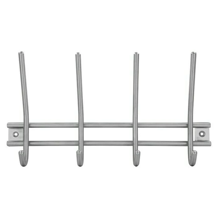 BAUHAUS Siro Garderobenleiste 2196-300N1V L X B X H: 300 X 160 X 50 Mm, Anzahl Haken: 4 Stk. 1 BAUHAUS Siro Garderobenleiste 2196-300N1V L X B X H: 300 X 160 X 50 Mm, Anzahl Haken: 4 Stk.