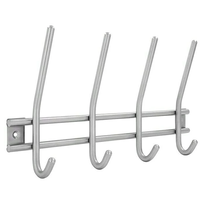 BAUHAUS Siro Garderobenleiste 2196-300N1V L X B X H: 300 X 160 X 50 Mm, Anzahl Haken: 4 Stk. 3 BAUHAUS Siro Garderobenleiste 2196-300N1V L X B X H: 300 X 160 X 50 Mm, Anzahl Haken: 4 Stk. – Bild 3
