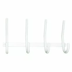 BAUHAUS Portaferm Garderobenleiste H4 Ausstattung: 4 Haken, Weiß