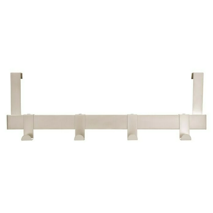 BAUHAUS Garderobenleiste L X B X H: 404 X 51 X 138 Mm, Anzahl Haken: 4 2 BAUHAUS Garderobenleiste L X B X H: 404 X 51 X 138 Mm, Anzahl Haken: 4 – Bild 2