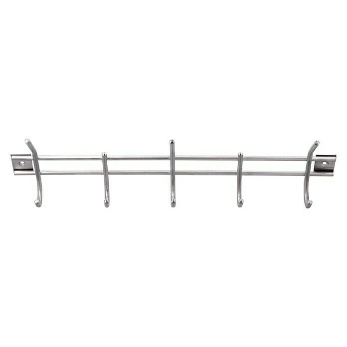 BAUHAUS Siro Garderobenleiste L X B X H: 380 X 150 X 50 Mm, Anzahl Haken: 5 Stk. 4 BAUHAUS Siro Garderobenleiste L X B X H: 380 X 150 X 50 Mm, Anzahl Haken: 5 Stk. – Bild 4