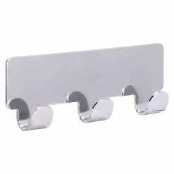 BAUHAUS Siro Hakenleiste 2178-156ZN4KV1S 114 X 16 Mm, Anzahl Haken: 3 Stk., Verchromt Poliert -BAUHAUS 12 2279