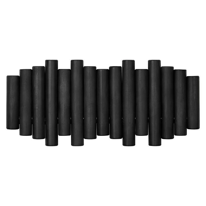 BAUHAUS Umbra Garderobenleiste Picket L X B X H: 4 X 37,8 X 16,8 Cm, Schwarz 2 BAUHAUS Umbra Garderobenleiste Picket L X B X H: 4 X 37,8 X 16,8 Cm, Schwarz – Bild 2