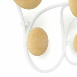 BAUHAUS Umbra Garderobenleiste Dotsy L X B X H: 10,5 X 43,2 X 17,2 Cm, Anzahl Haken: 7 Stk., Weiß -BAUHAUS 12 2308