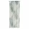 BAUHAUS Rasch Home Schlaufenbandschal Tahiti 140 X 255 Cm, 100 % Polyester, Grau/Grün