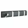 BAUHAUS Umbra Garderobenleiste Taper L X B X H: 44,4 X 17,1 X 6,9 Cm, Material: Metall/Holz, Schwarz