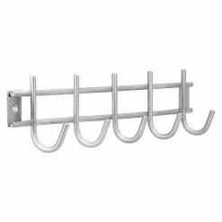 BAUHAUS Siro Garderobenleiste 380N1V1E L X B X H: 380 X 80 X 50 Mm, Anzahl Haken: 5 Stk.