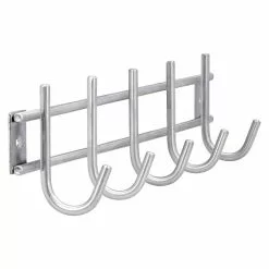 BAUHAUS Siro Garderobenleiste 380N1V1E L X B X H: 380 X 80 X 50 Mm, Anzahl Haken: 5 Stk. -BAUHAUS 12 2328