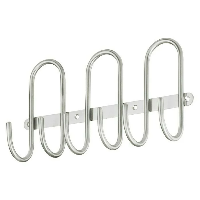 BAUHAUS Häfele Garderobenleiste L X B X H: 67 X 295 X 158 Mm, Anzahl Haken: 6 Stk., Silber 1 BAUHAUS Häfele Garderobenleiste L X B X H: 67 X 295 X 158 Mm, Anzahl Haken: 6 Stk., Silber