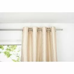 BAUHAUS Ösenschal Stream B X H: 135 X 300 Cm, 100 % Polyester, Sand