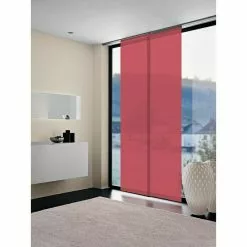 BAUHAUS Expo Ambiente Flächenvorhang Basic Pink, 100 % Polyester, B X H: 60 X 300 Cm