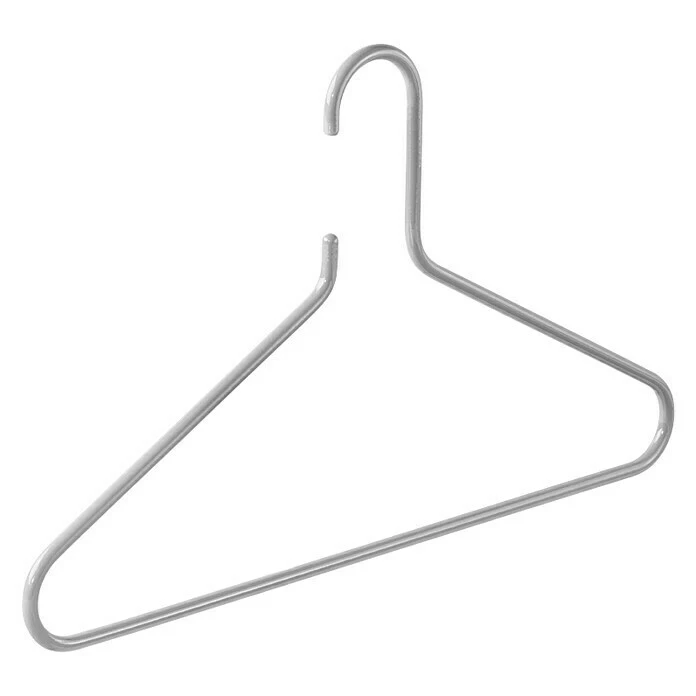 BAUHAUS Pador Kleiderbügel Ageless Silber, Metall 1 BAUHAUS Pador Kleiderbügel Ageless Silber, Metall