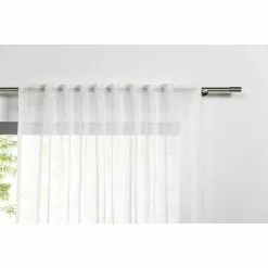 BAUHAUS Schlaufenschal Transparent B X H: 135 X 245 Cm, 100 % Polyester, Weiß -BAUHAUS 12 242