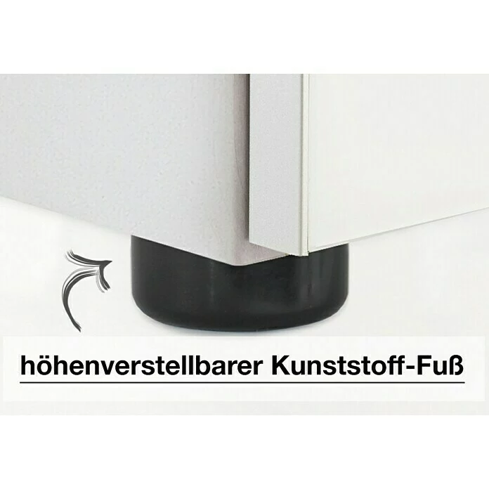 BAUHAUS Express Möbel Nachttisch Carina L X B X H: 42 X 40 X 61 Cm, Sonoma Eiche, Anzahl Schubladen: 3 Stk. 4 BAUHAUS Express Möbel Nachttisch Carina L X B X H: 42 X 40 X 61 Cm, Sonoma Eiche, Anzahl Schubladen: 3 Stk. – Bild 4