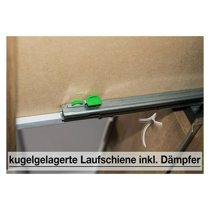 BAUHAUS Express Möbel Kommode Carina L X B X H: 42 X 100 X 100 Cm, Schwarz, Anzahl Schubladen: 6 Stk. 6 BAUHAUS Express Möbel Kommode Carina L X B X H: 42 X 100 X 100 Cm, Schwarz, Anzahl Schubladen: 6 Stk. – Bild 6