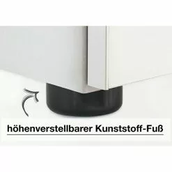 BAUHAUS Express Möbel Highboard Solutions L X B X H: 42 X 50 X 100 Cm, Graphit, Anzahl Schubladen: 5 Stk. -BAUHAUS 12 2515