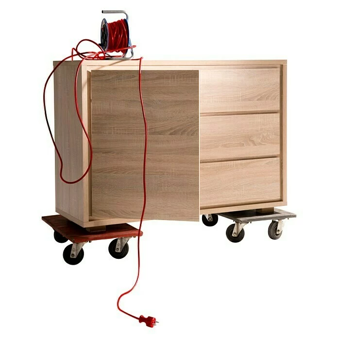 BAUHAUS Phönix Kommode Vancouver L X B X H: 45 X 116 X 84 Cm, Eiche, Anzahl Schubladen: 3 Stk. 2 BAUHAUS Phönix Kommode Vancouver L X B X H: 45 X 116 X 84 Cm, Eiche, Anzahl Schubladen: 3 Stk. – Bild 2