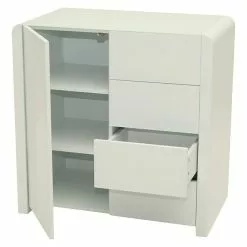 BAUHAUS Phönix Atlanta Kommode L X B X H: 45 X 78,5 X 78,8 Cm, Weiß, Mit Tür, Anzahl Schubladen: 4 Stk. 6 BAUHAUS Phönix Atlanta Kommode L X B X H: 45 X 78,5 X 78,8 Cm, Weiß, Mit Tür, Anzahl Schubladen: 4 Stk. -BAUHAUS 12 2559