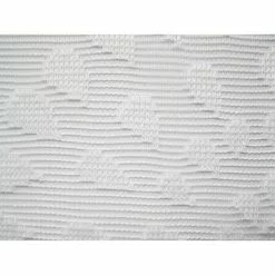 BAUHAUS Elbersdrucke Bistrogardine Circolo B X H: 160 X 45, 100 % Polyester, Grafisch, Weiß -BAUHAUS 12 259