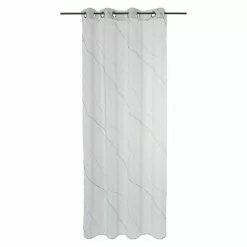 BAUHAUS Expo Ambiente Ösenschal Lasse 135 X 245 Cm, 100 % Polyester, Hellgrau