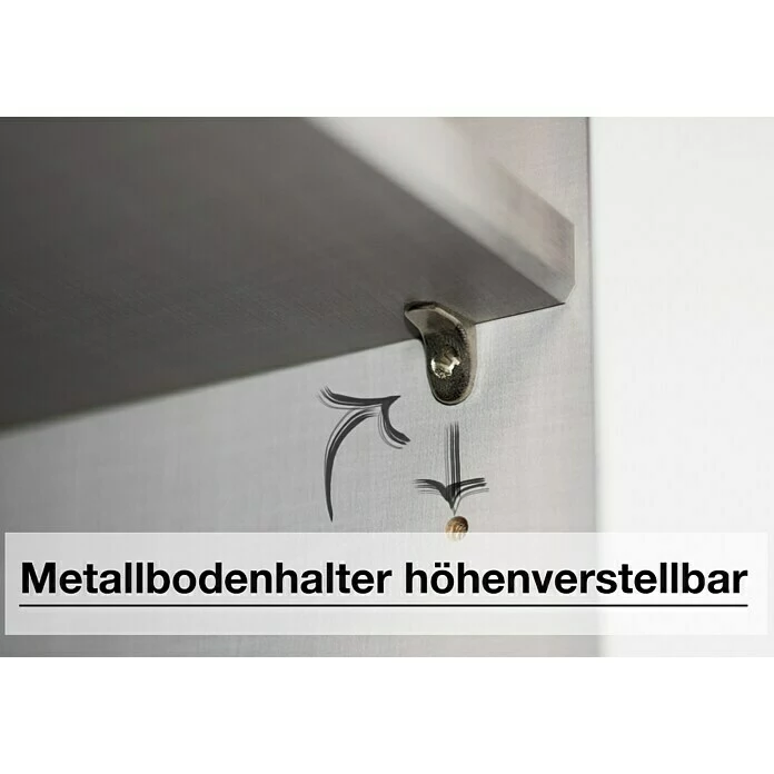 BAUHAUS Express Möbel Einlegeboden L X B X H: 55,5 X 100 X 1,8 Cm, Passend Für: Express Möbel Kleiderschränke 3 BAUHAUS Express Möbel Einlegeboden L X B X H: 55,5 X 100 X 1,8 Cm, Passend Für: Express Möbel Kleiderschränke – Bild 3