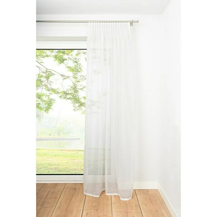 BAUHAUS Schlaufenschal Soft B X H: 135 X 245 Cm, 100 % Polyester, Weiß 1 BAUHAUS Schlaufenschal Soft B X H: 135 X 245 Cm, 100 % Polyester, Weiß