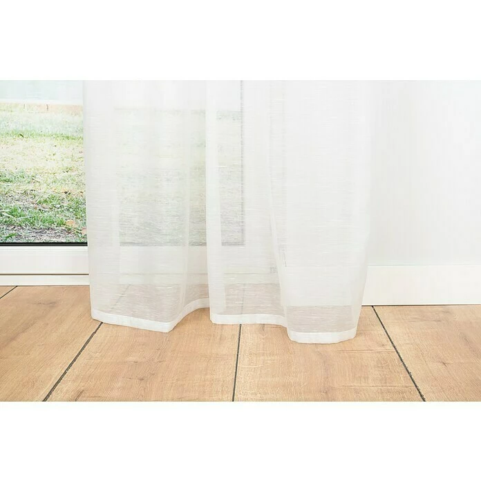 BAUHAUS Schlaufenschal Soft B X H: 135 X 245 Cm, 100 % Polyester, Weiß 5 BAUHAUS Schlaufenschal Soft B X H: 135 X 245 Cm, 100 % Polyester, Weiß – Bild 5