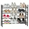 BAUHAUS Schuhregal Loft L X B X H: 23 X 116 X 68 Cm, Schwarz