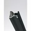 BAUHAUS Room Plaza Easy Griffprofil Passend Für: Room Plaza Easy Schiebetür-Bau-Sets, 2.550 Mm, Schwarz