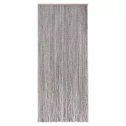 BAUHAUS Conacord Dekovorhang Bead Dunkelgrau, 90 X 200 Cm, 100 % Polyester