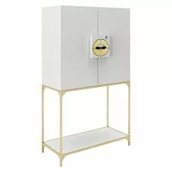 BAUHAUS Phönix Playboy Mehrzweckschrank Brandi L X B X H: 45 X 100 X 170 Cm, Weiß