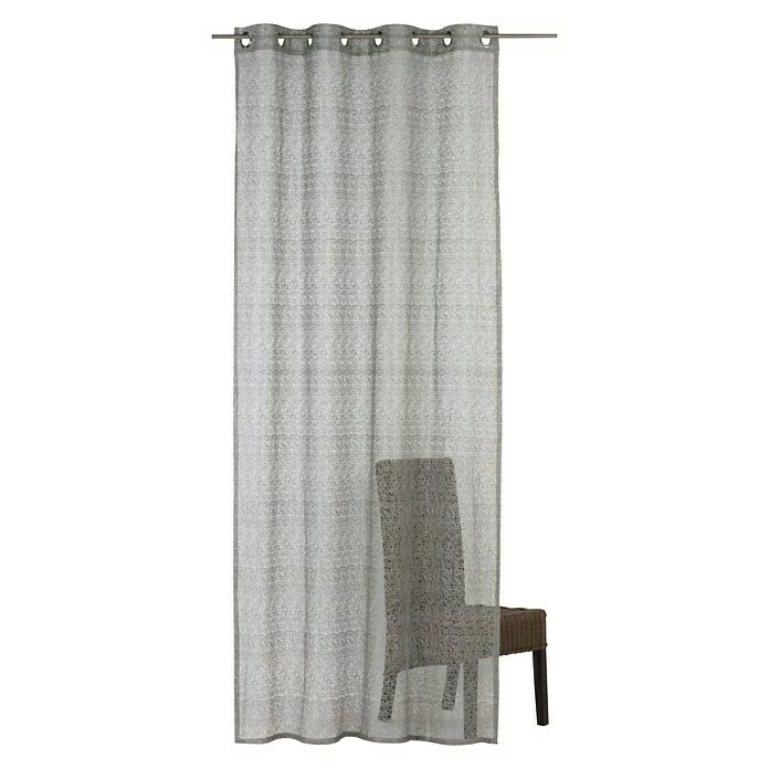 BAUHAUS Elbersdrucke Ösenschal Colourful Moments Grau, 140 X 255 Cm, 100 % Polyester 1 BAUHAUS Elbersdrucke Ösenschal Colourful Moments Grau, 140 X 255 Cm, 100 % Polyester