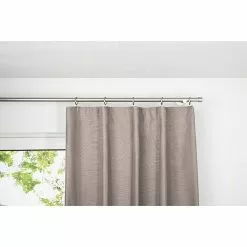 BAUHAUS Schlaufenschal Leinen-Look B X H: 135 X 245 Cm, 100 % Polyester, Taupe -BAUHAUS 12 332