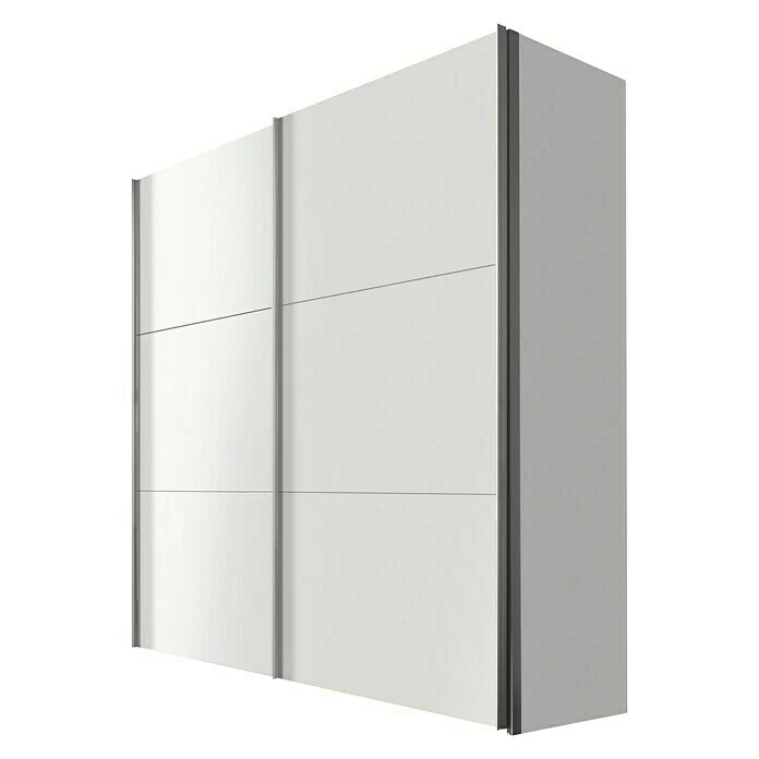 BAUHAUS Express Möbel Schwebetürenschrank Stars B X T X H: 200 X 68 X 236 Cm, Farbe Griff: Aluminiumfarben, Farbe Front: Weiß, Farbe Korpus: Weiß 1 BAUHAUS Express Möbel Schwebetürenschrank Stars B X T X H: 200 X 68 X 236 Cm, Farbe Griff: Aluminiumfarben, Farbe Front: Weiß, Farbe Korpus: Weiß
