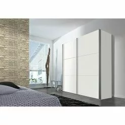 BAUHAUS Express Möbel Schwebetürenschrank Stars B X T X H: 200 X 68 X 236 Cm, Farbe Griff: Aluminiumfarben, Farbe Front: Weiß, Farbe Korpus: Weiß 8 BAUHAUS Express Möbel Schwebetürenschrank Stars B X T X H: 200 X 68 X 236 Cm, Farbe Griff: Aluminiumfarben, Farbe Front: Weiß, Farbe Korpus: Weiß -BAUHAUS 12 3333