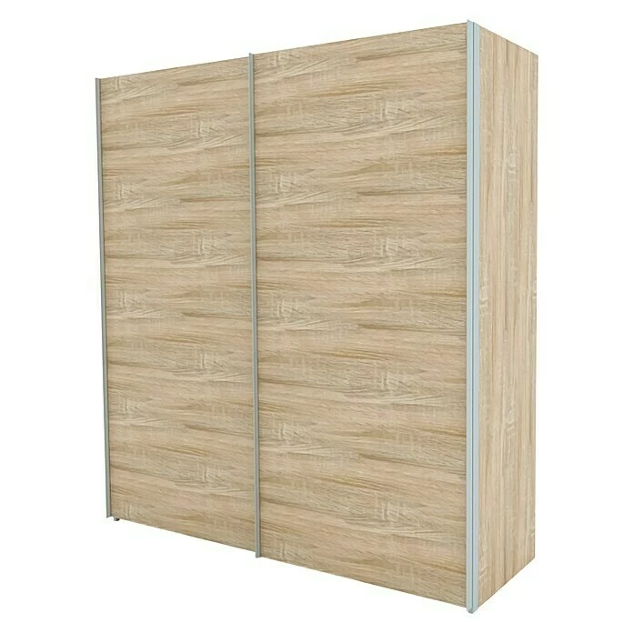 BAUHAUS Express Möbel Schwebetürenschrank Stars B X T X H: 200 X 68 X 216 Cm, Farbe Griff: Aluminiumfarben, Farbe Front: Eiche Sonoma, Farbe Korpus: Eiche Sonoma 1 BAUHAUS Express Möbel Schwebetürenschrank Stars B X T X H: 200 X 68 X 216 Cm, Farbe Griff: Aluminiumfarben, Farbe Front: Eiche Sonoma, Farbe Korpus: Eiche Sonoma