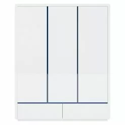 BAUHAUS Phönix Prana Drehtürschrank L X B X H: 55 X 158 X 195 Cm, Weiß