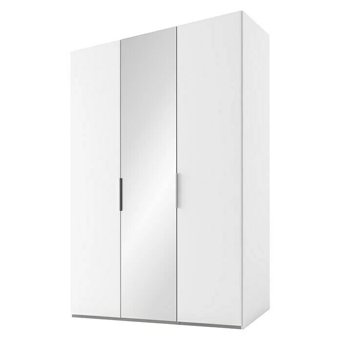 BAUHAUS Express Möbel Drehtürschrank Swift B X T X H: 150 X 58 X 216 Cm, Mit Spiegel, Ohne Zubehör, Farbe Front: Weiß, Farbe Korpus: Weiß 1 BAUHAUS Express Möbel Drehtürschrank Swift B X T X H: 150 X 58 X 216 Cm, Mit Spiegel, Ohne Zubehör, Farbe Front: Weiß, Farbe Korpus: Weiß