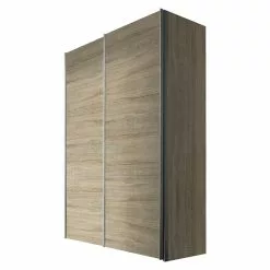 BAUHAUS Express Möbel Schwebetürenschrank Stars B X T X H: 150 X 68 X 236 Cm, Farbe Griff: Aluminiumfarben, Farbe Front: Eiche Sonoma, Farbe Korpus: Eiche Sonoma