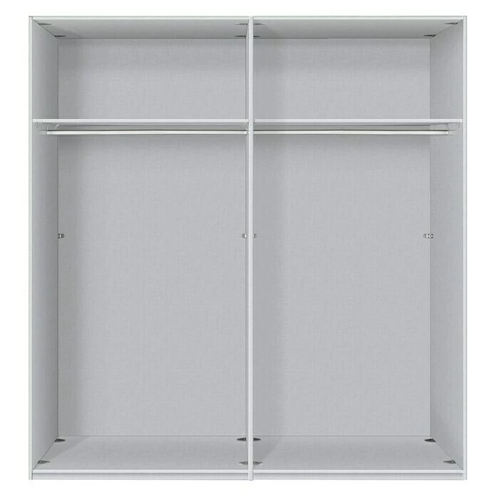 BAUHAUS Express Möbel Schwebetürenschrank Stars B X T X H: 200 X 68 X 236 Cm, Farbe Griff: Aluminiumfarben, Farbe Front: Eiche Sonoma/Spiegel, Farbe Korpus: Eiche Sonoma 2 BAUHAUS Express Möbel Schwebetürenschrank Stars B X T X H: 200 X 68 X 236 Cm, Farbe Griff: Aluminiumfarben, Farbe Front: Eiche Sonoma/Spiegel, Farbe Korpus: Eiche Sonoma – Bild 2